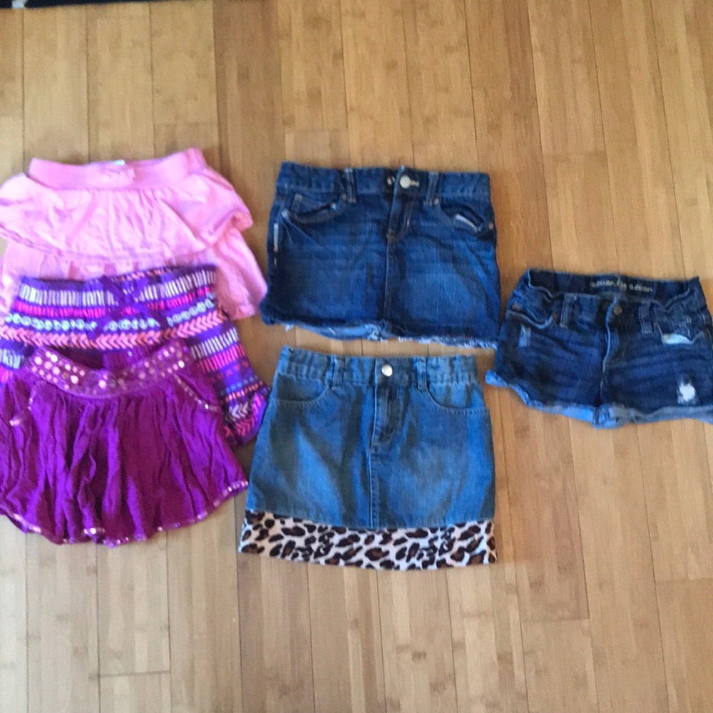 Bundle back to school shirts and shorts.